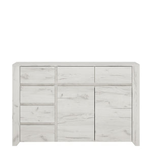 Angel 2 Door 3+3 Drawer Wide Chest