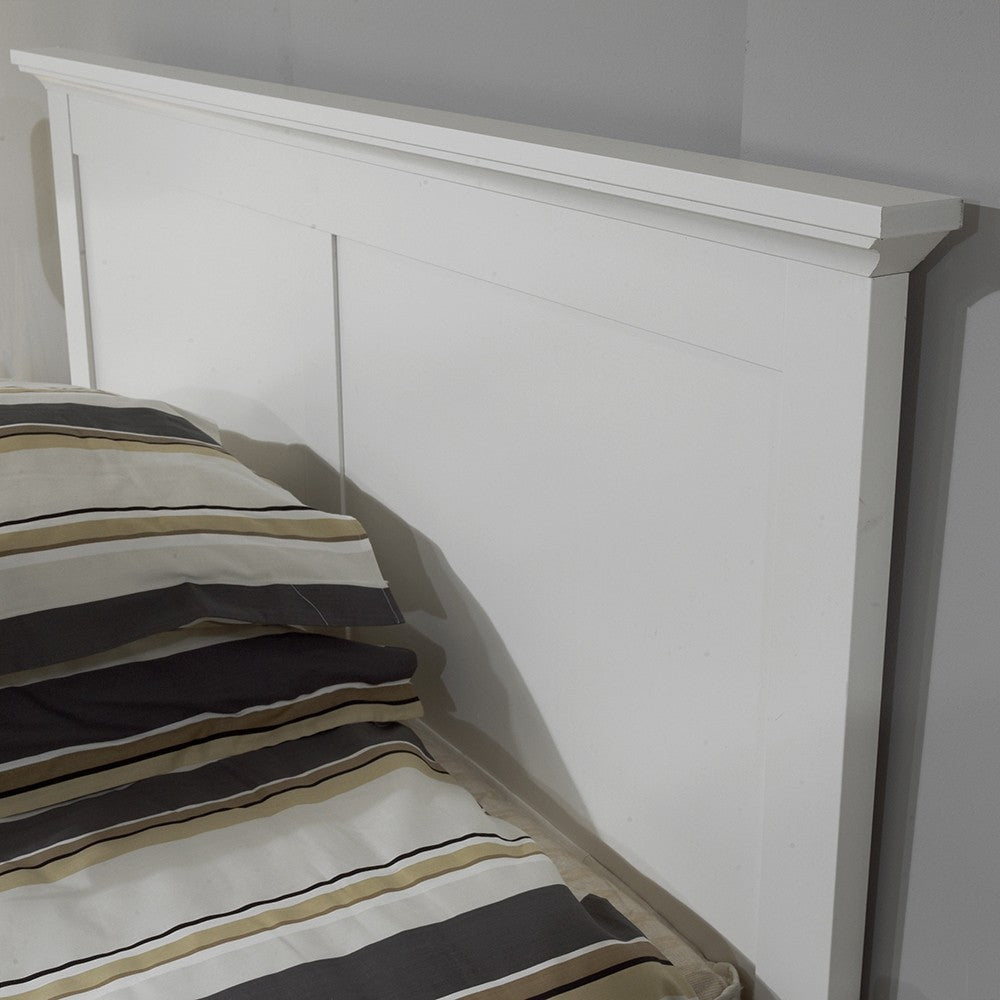 Paris Super King Bed (180 x 200) in White