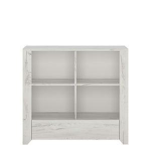 Angel 1 Drawer Low Bookcase