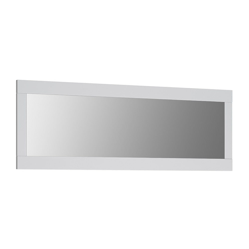 Novi Mirror in Alpine White