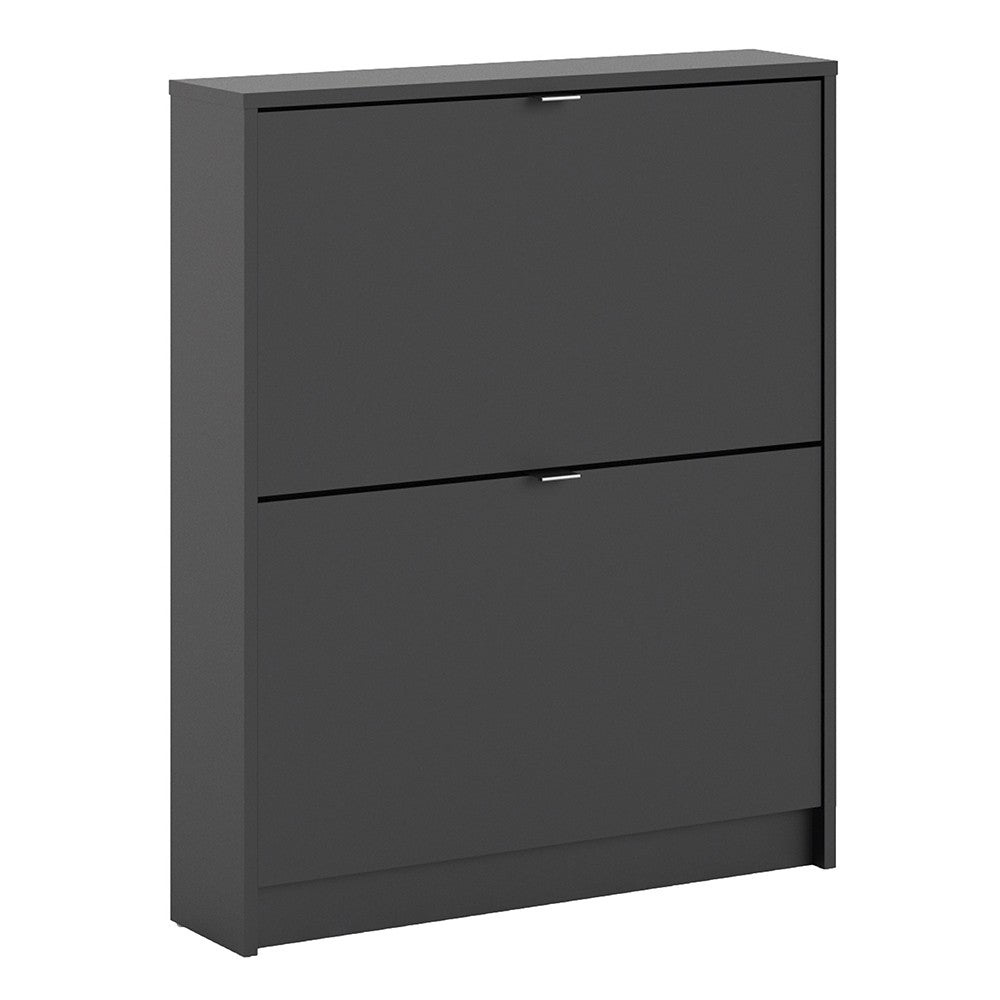 Shoes Shoe cabinet w. 2 tilting doors and 1 layer