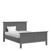 Paris Double Bed 4ft6 (140 x 190) in Matt Grey