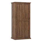 *Paris Wardrobe with 2 Doors in Walnut