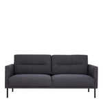 Larvik 2.5 Seater Sofa - Antracit, Black Legs