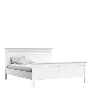 Paris Super King Bed (180 x 200) in White