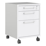 Prima Mobile file cabinet in White