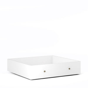 Paris Underbed Storage Drawer for Single Bed in White