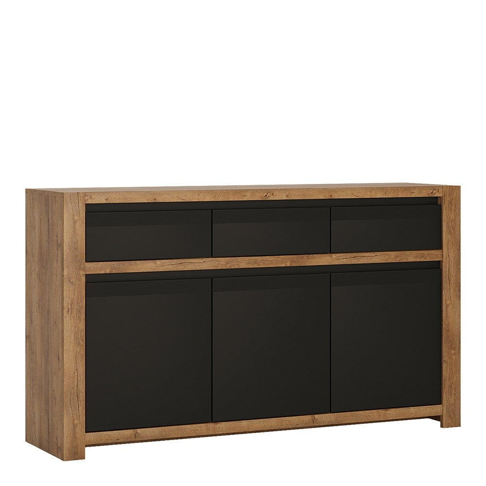 Havana 3 door 3 drawer sideboard  Havana 3 door 3 drawer sideboard