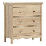 Silkeborg Chest of 3 Drawers in Riviera Oak