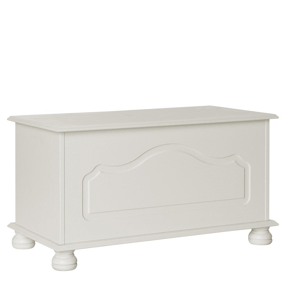 Copenhagen Blanket Box in White