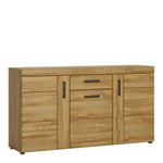 Cortina 3 door 1 drawer sideboard in Grandson Oak