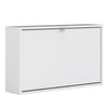 Shoes Shoe cabinet w. 1 tilting door and 1 layer