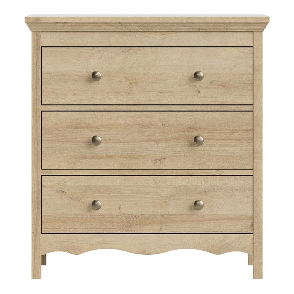 Silkeborg Chest of 3 Drawers in Riviera Oak