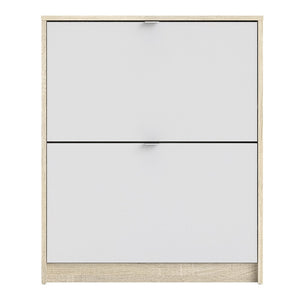 Shoes Shoe cabinet w. 2 tilting doors and 1 layer