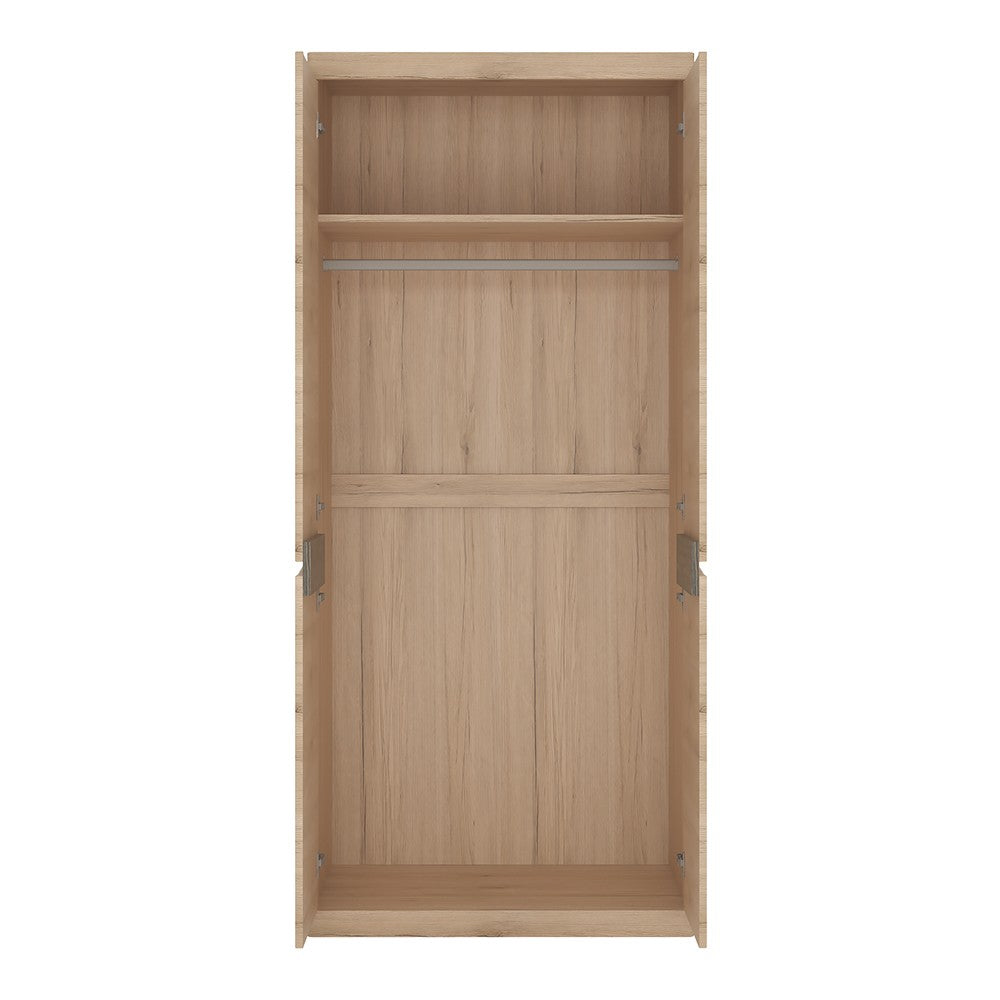 Kensington Tall Wide 2 Door Wardrobe