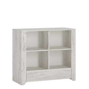 Angel 1 Drawer Low Bookcase