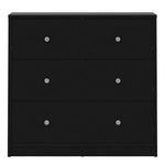 May Chest of 3 Drawers in Black