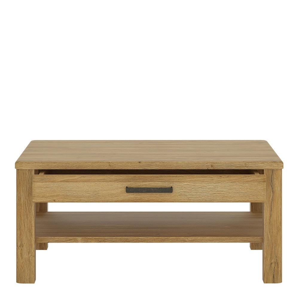 Cortina 1 drawer coffee table in Grandson Oak