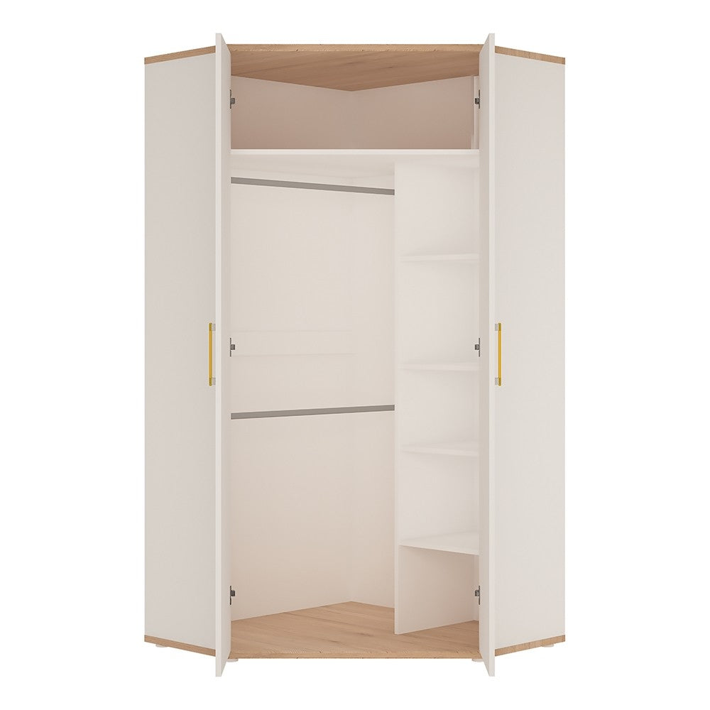 4KIDS Corner wardrobe with orange handles