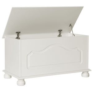 Copenhagen Blanket Box in White