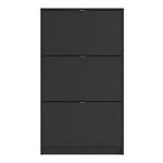 Shoes Shoe cabinet w. 3 tilting doors and 1 layer