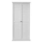 Paris Wardrobe with 2 Doors in White