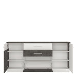 Zingaro 2 door 2 drawer 1 compartment sideboard