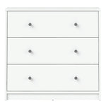 May Chest of 3 Drawers in White