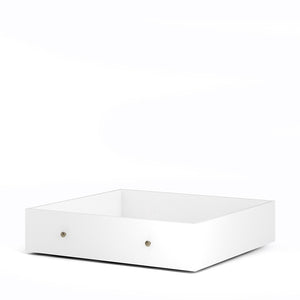 Paris Underbed Storage Drawer for Single Bed in White