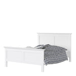 Paris Double Bed (140 x 200) in White