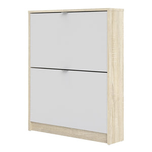 Shoes Shoe cabinet w. 2 tilting doors and 1 layer