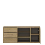 Shetland 1 Door 3 drawer TV cabinet