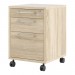 Prima Mobile file cabinet in Oak