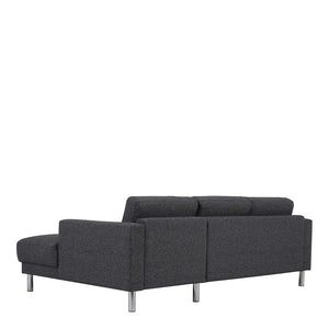 Cleveland Chaiselongue Sofa (RH) in Nova Antracit