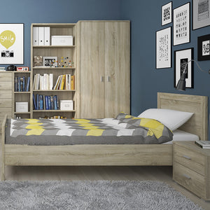 4 You 2 Drawer low chest/ Bedside in Sonama Oak