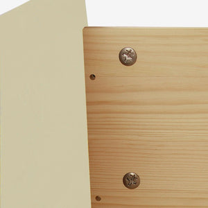 Copenhagen 2 + 3 + 4 Drawer Extra wide chest in Cream/Pine