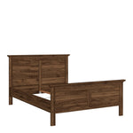 Paris Double Bed (140 x 200) in Walnut