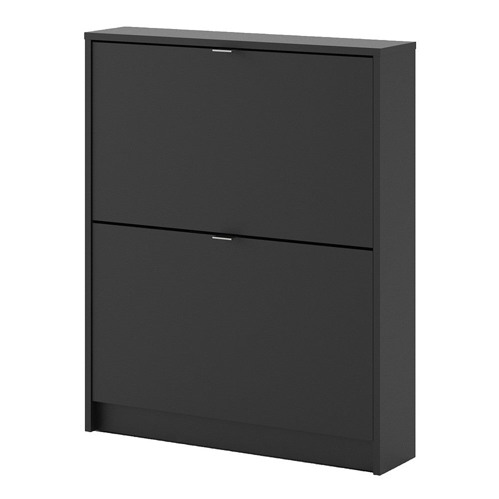 Shoes Shoe cabinet w. 2 tilting doors and 1 layer