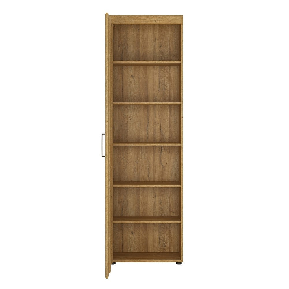 Cortina Tall cupboard (LH) in Grandson Oak