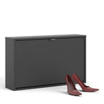 Shoes Shoe cabinet w. 1 tilting door and 1 layer