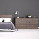 Paris Chest of 8 Drawers in Walnut
