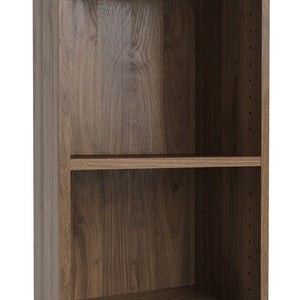 Basic Tall Narrow Bookcase (4 Shelves) in Walnut