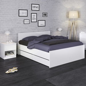 Naia Set of 2 Underbed Drawers (for Single or Double beds) in White High Gloss