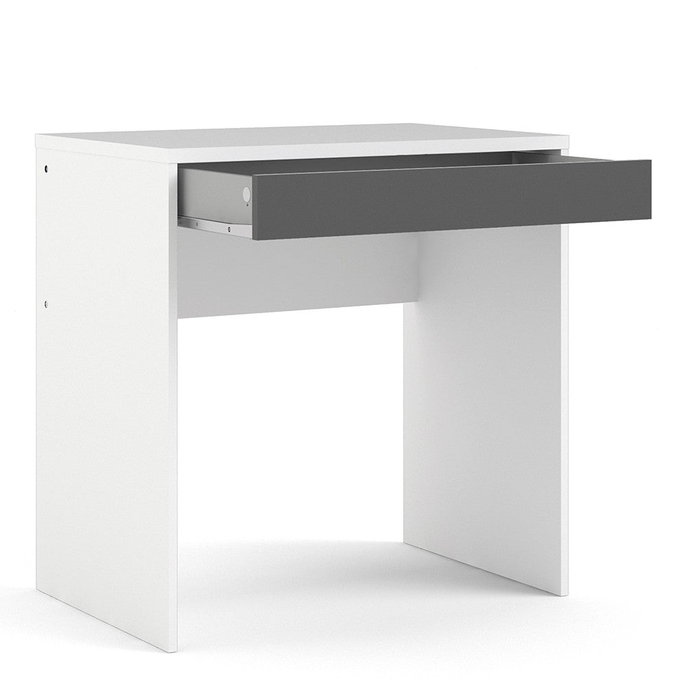 Function Plus Desk White Grey White Grey