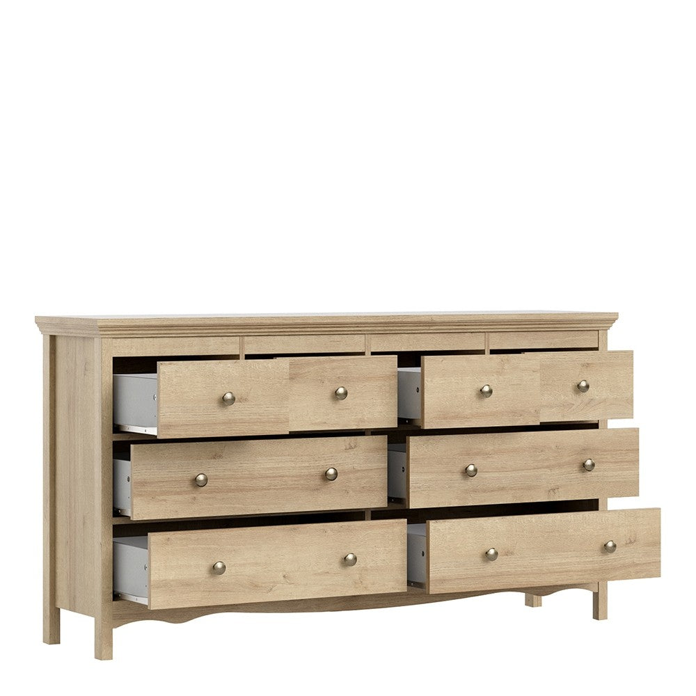 Silkeborg Chest of 8 Drawers (4+2+2) in Riviera Oak