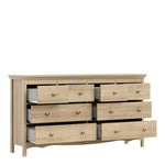 Silkeborg Chest of 8 Drawers (4+2+2) in Riviera Oak