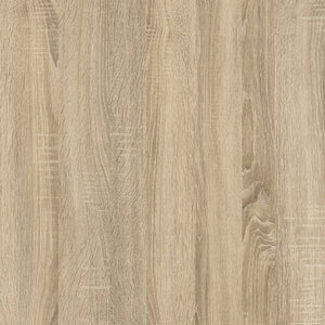 Prima Corner desk top in Oak with White legs