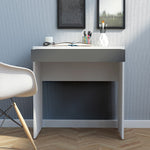 Function Plus Desk White Grey White Grey