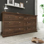 Paris Chest of 8 Drawers in Walnut