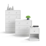 May Chest of 3 Drawers in White